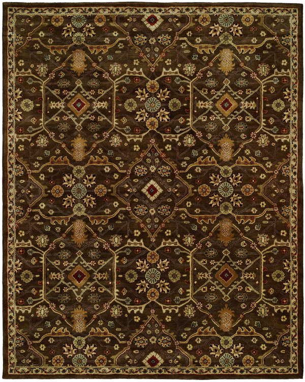 Empire Chocolate Traditional Rug