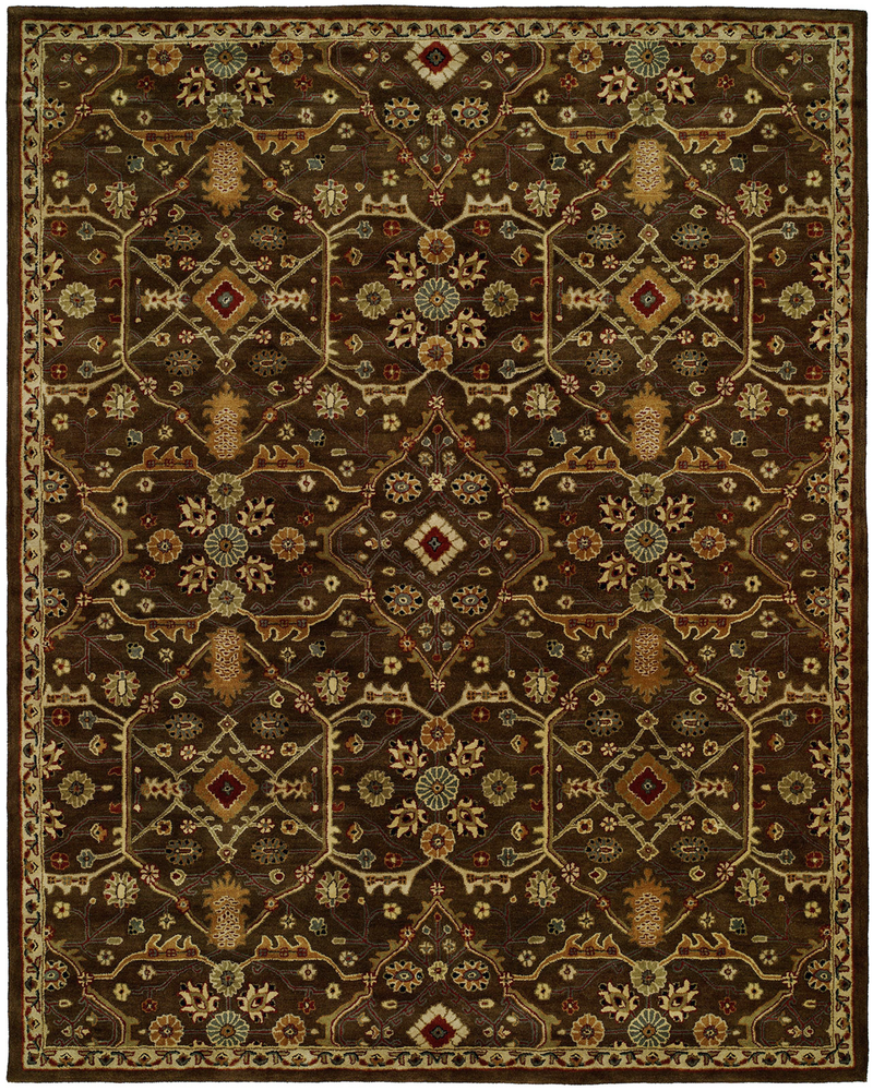 Empire Chocolate Traditional Rug