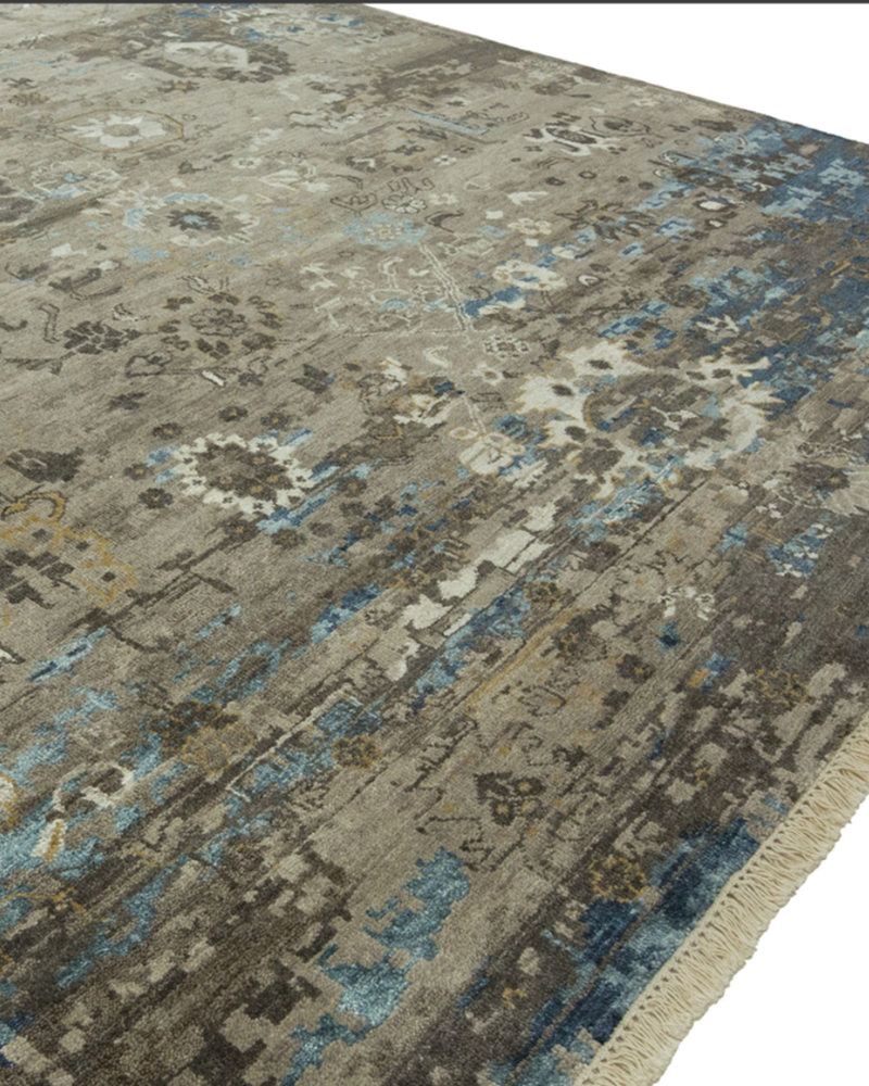 Eclipse Vintage Grey/Blue Transitional Rug