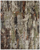 Harlow Khaki/Grey Contemporary Rug