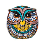 Ceramic Hand-Painted Owl, Multi