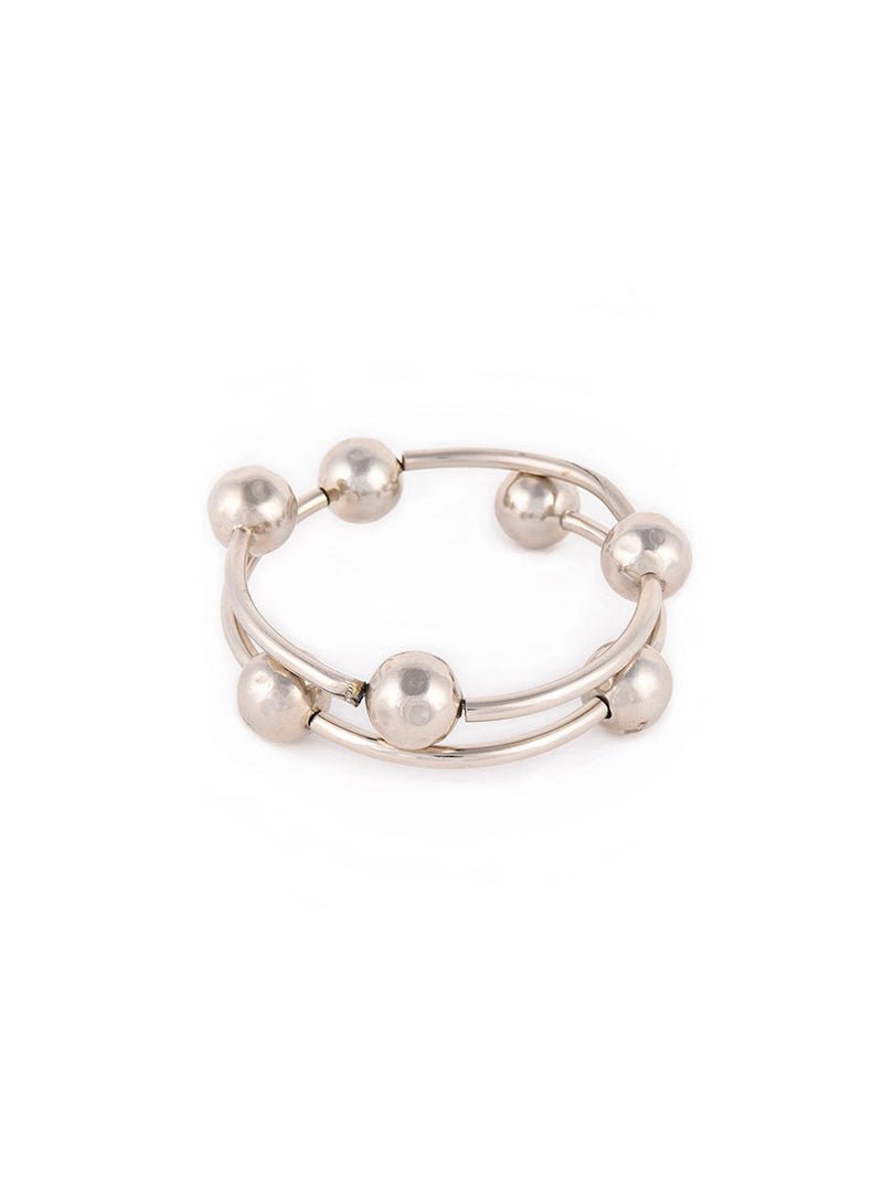 Silver Metal  Bracelet