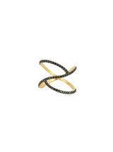 925 Wave Ring, Gold