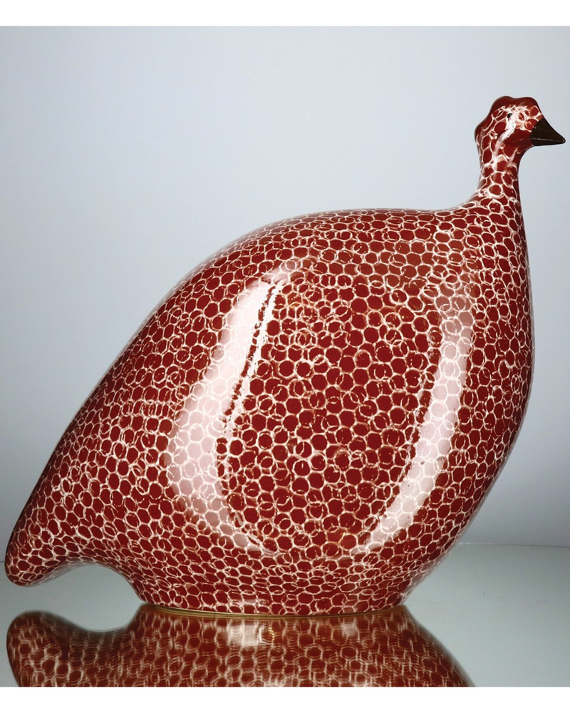 African Guinea Hen - Rouge
