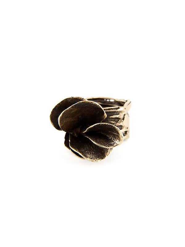 Statement Ring, Silver Metal