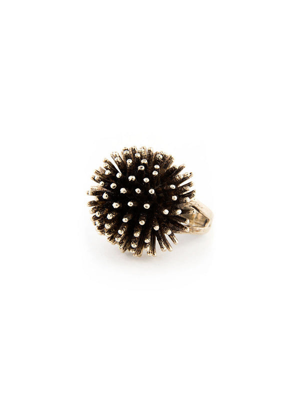 Statement Ring, Gold Metal