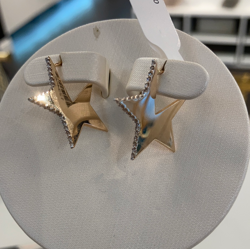 Gold Star Earrings