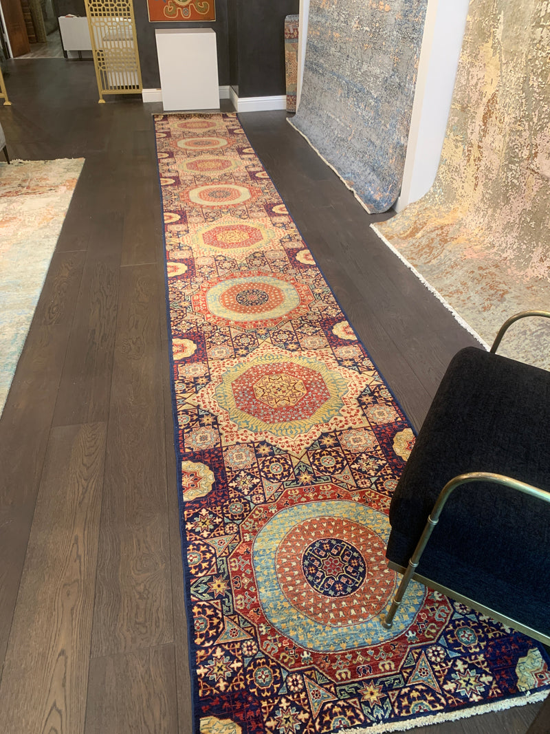 2’8” x 19’ Mamluk runner