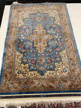 1’8”x2’6” HEREKE Silk Rugs