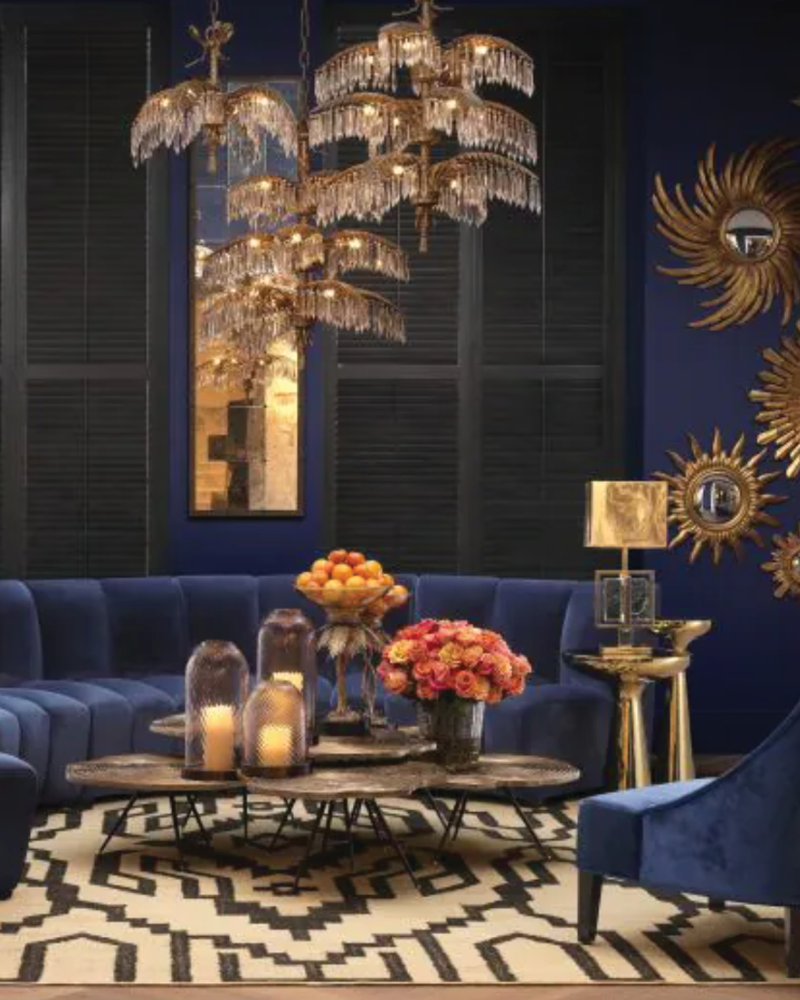 Chandelier Hildebrandt L (Vintage Brass)
